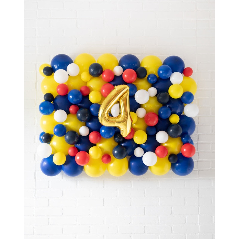 Ruff Rescue - Number Balloon Backdrop Board - 30inx40in