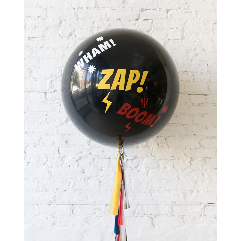 Superhero Theme - Action Giant Balloon with Tassel