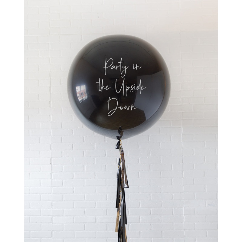 The Upside Down - Personalized Giant Balloon with Tassel