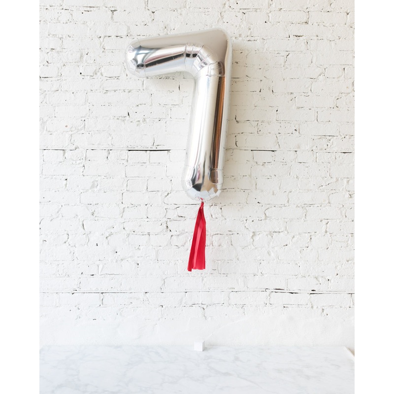 Add Foil Number Balloon