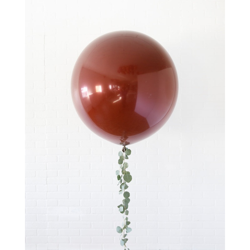 Thanksgiving - Giant Balloon with Greenery Tassel