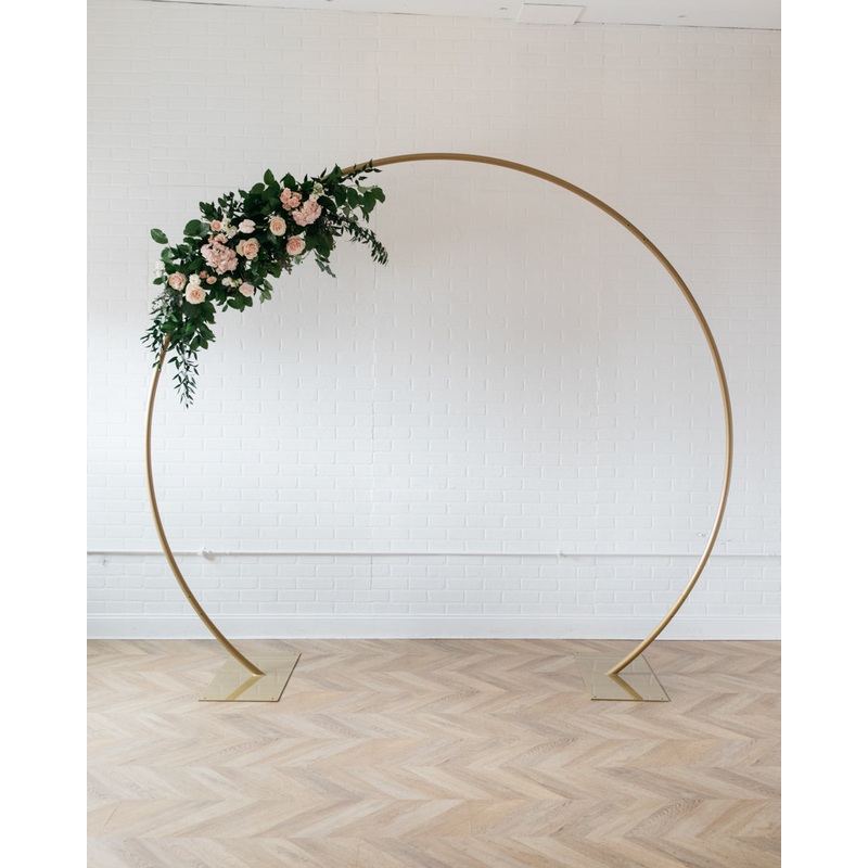 Timeless Soft Spring - Halo Frame with Floral Burst