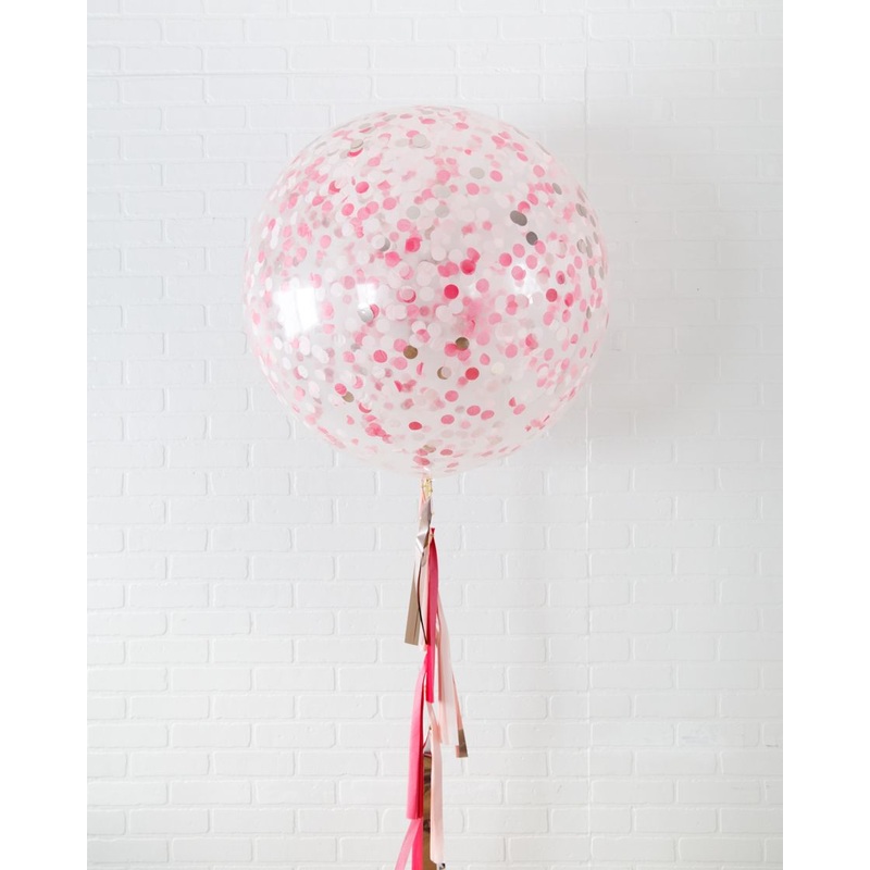 Y2K - Confetti Giant Balloon with Tassel