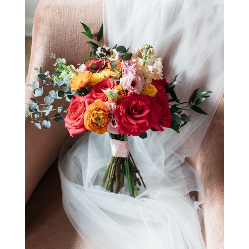 Timeless Colorful Summer - Bridal Bouquet