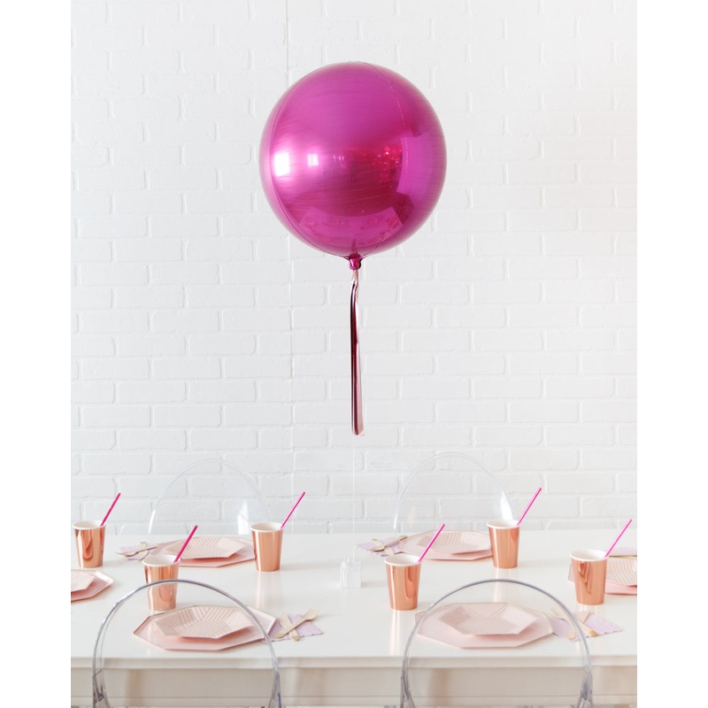 Y2K - 16in Foil Balloon Centerpiece with Skirt