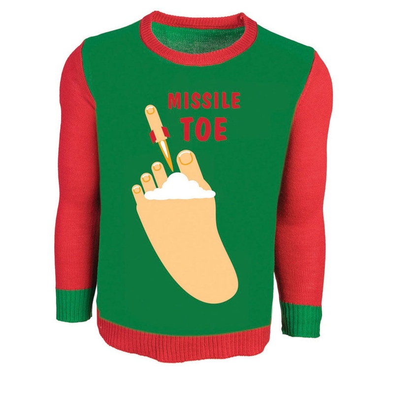 Christmas Ugly Sweater Missile Toe