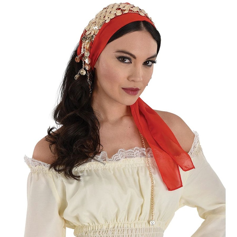 Gipsy Coin Sash Scarf Adult