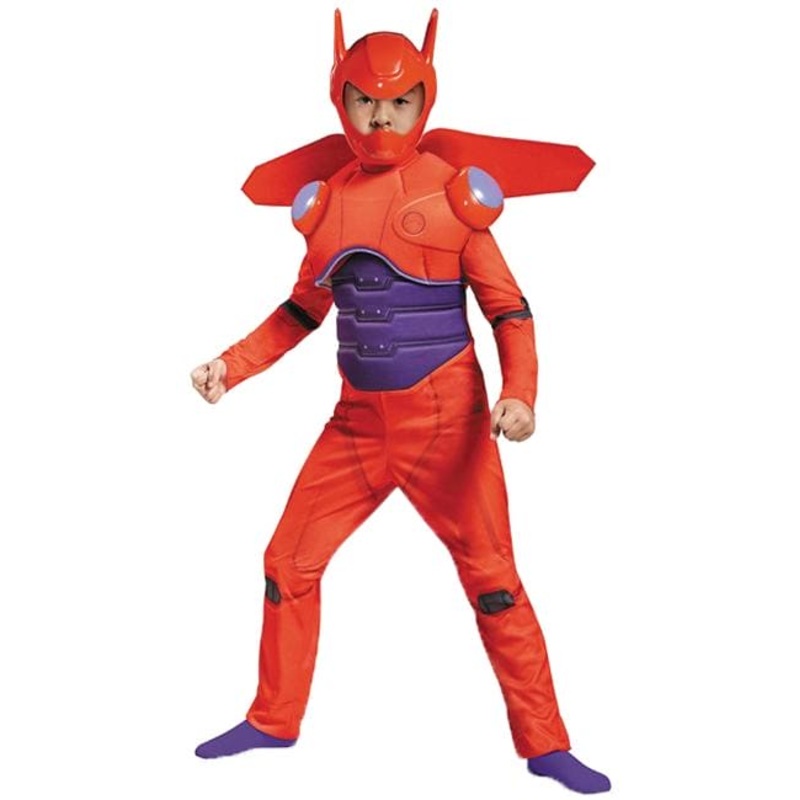 Big Hero 6 Deluxe "Red Baymax" KIids Costume
