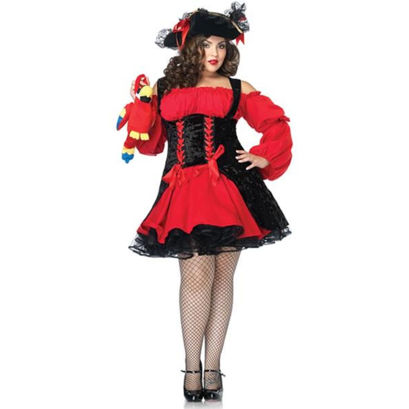 Sexy Vixen Pirate Plus-Size  Wench Adult Costume