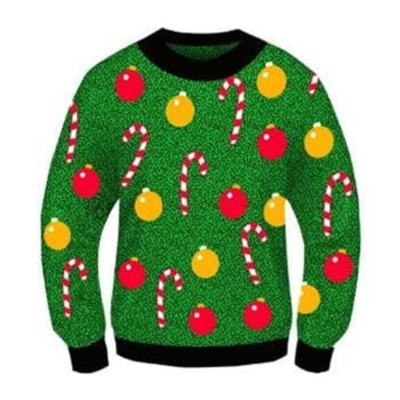 Christmas Ornament Adult Ugly Holiday Sweater