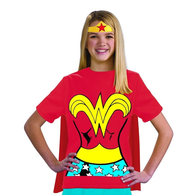 Wonder Woman T-Shirt Kids Costume