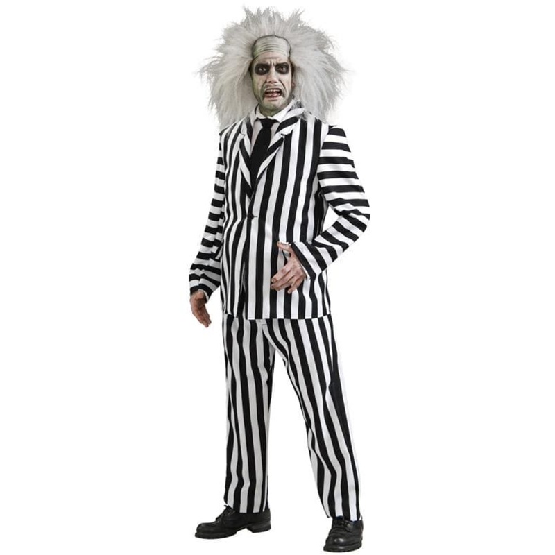 Beetlejuice Ghostly Deluixe Adult Costume