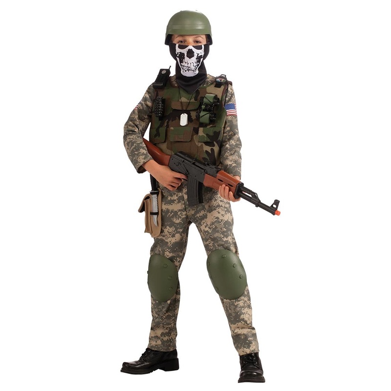 Camo Trooper Boys Costume