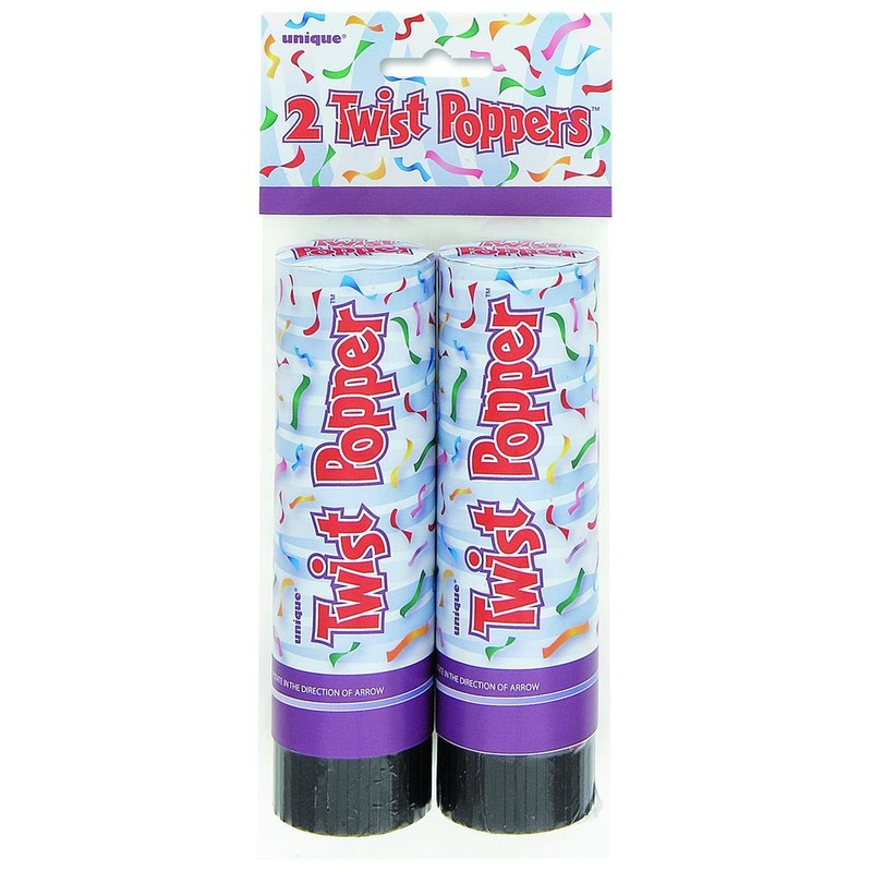 Twist 6in Poppers 2 Ct