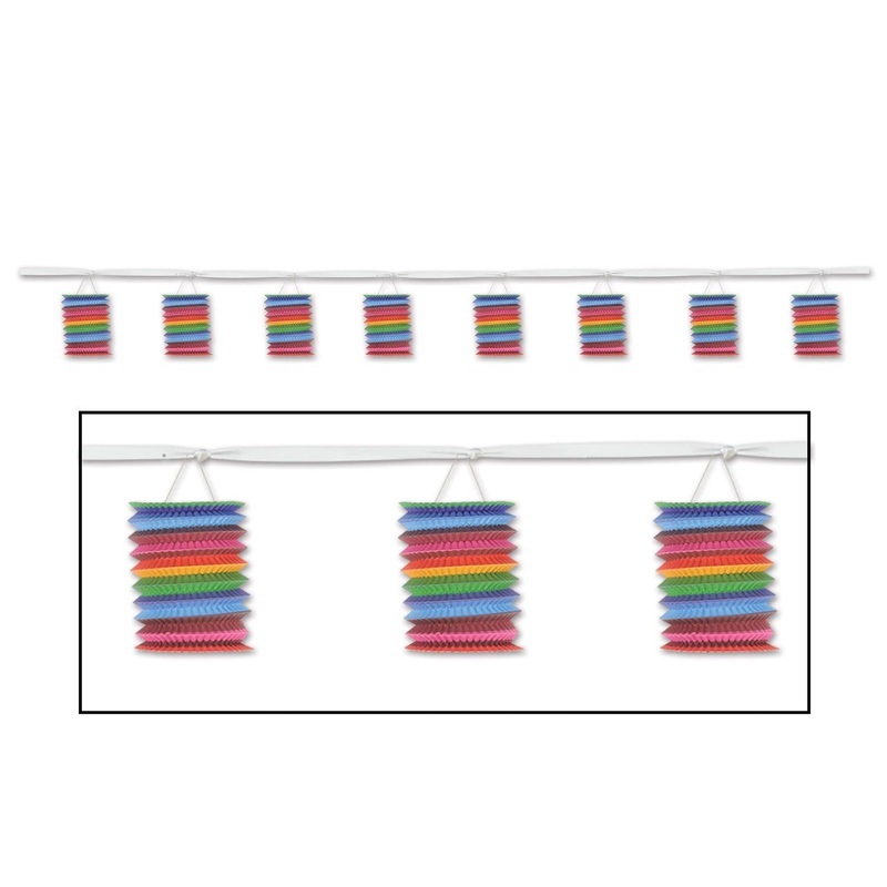 6 Pack Beistle Fiesta Lantern Garland