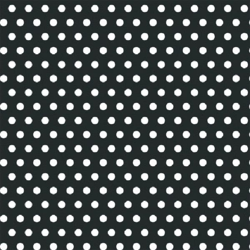 Polka Dot - Black Printed Jumbo Gift Wrap