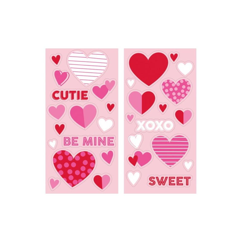 Valentines Day Stickers (8/Pkg)