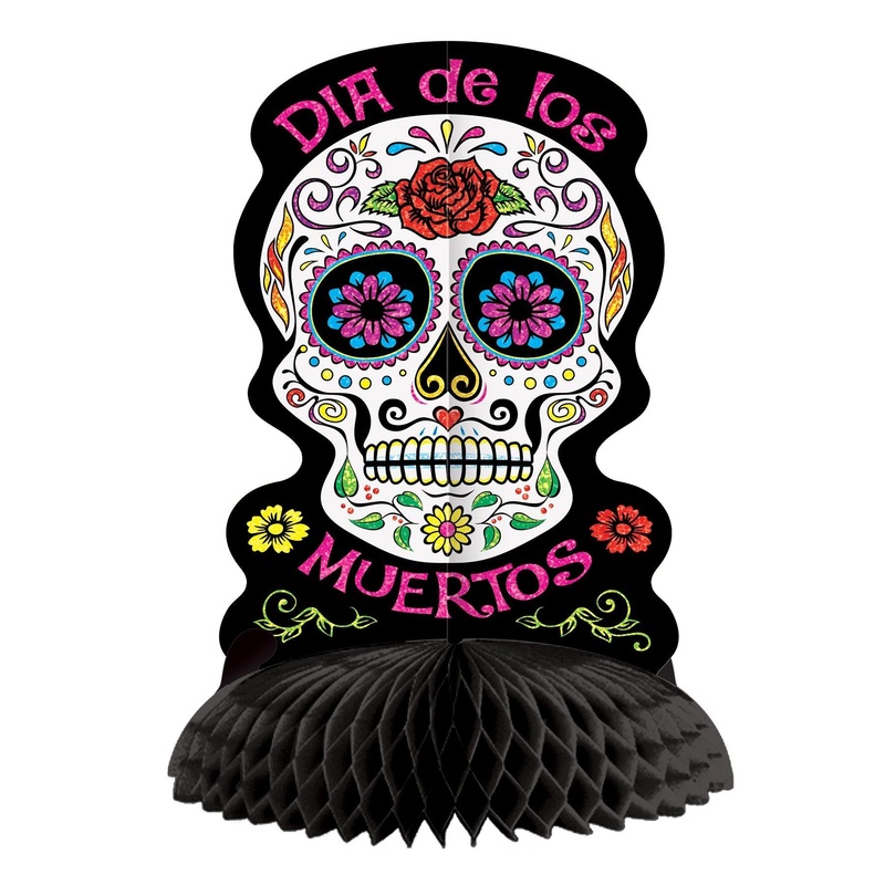 12 Pack Beistle Day Of The Dead Centerpiece