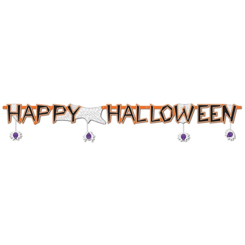 12 Pack Beistle Happy Halloween Streamer