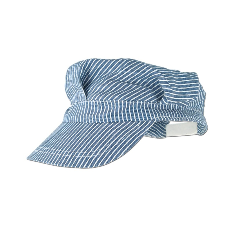 12 Pack Beistle Train Engineer Hat - blue - adjustable