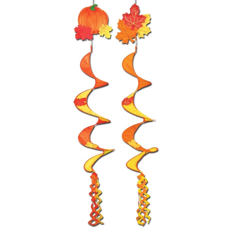 12 Piece Beistle Thanksgiving Autumn Wind-Spinners