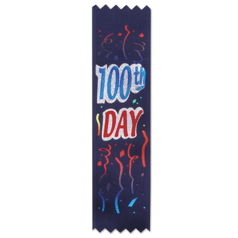 30 Pack Beistle 100th Day Value Pack Ribbons