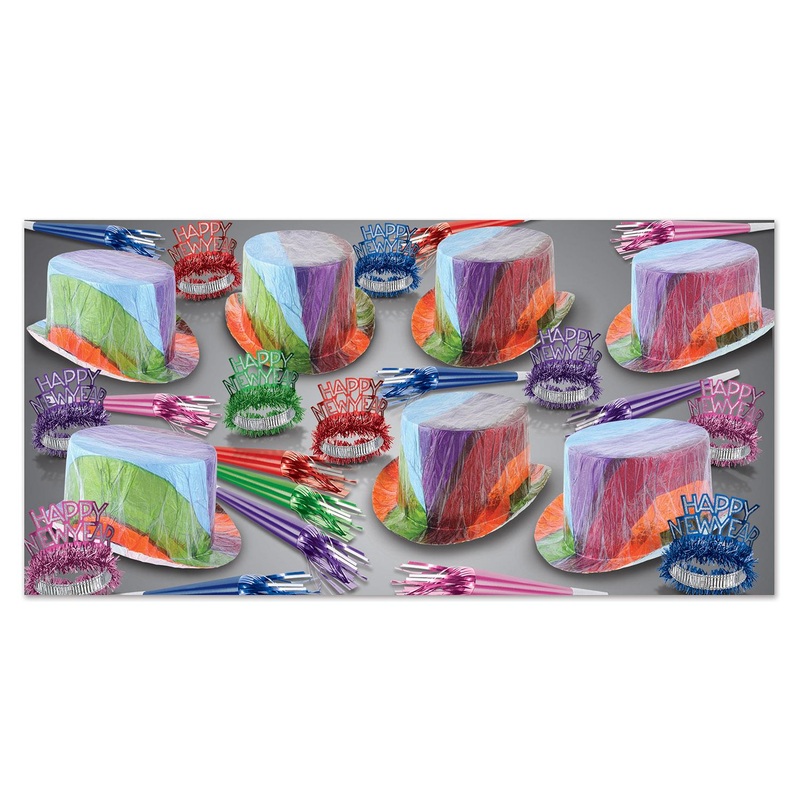 Beistle Classic New Year's Eve Party Kit for 50 People