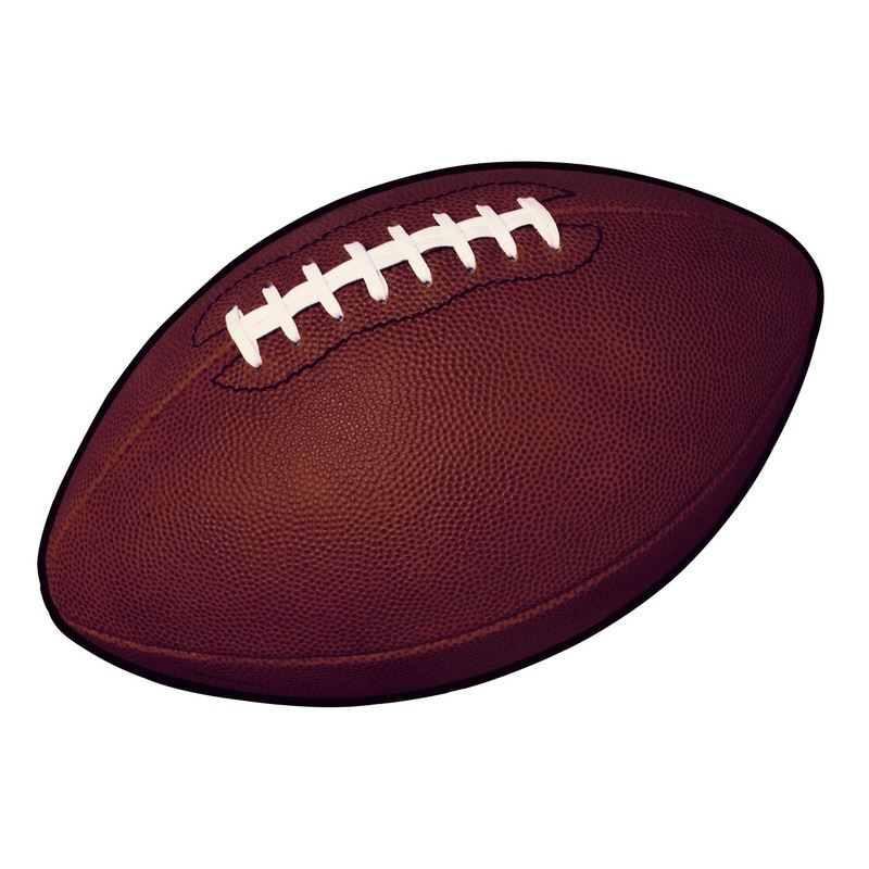 24 Pack Beistle Football Party Cutout