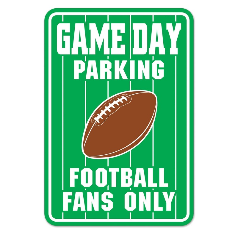 24 Pack Beistle Game Day Party Parking Sign