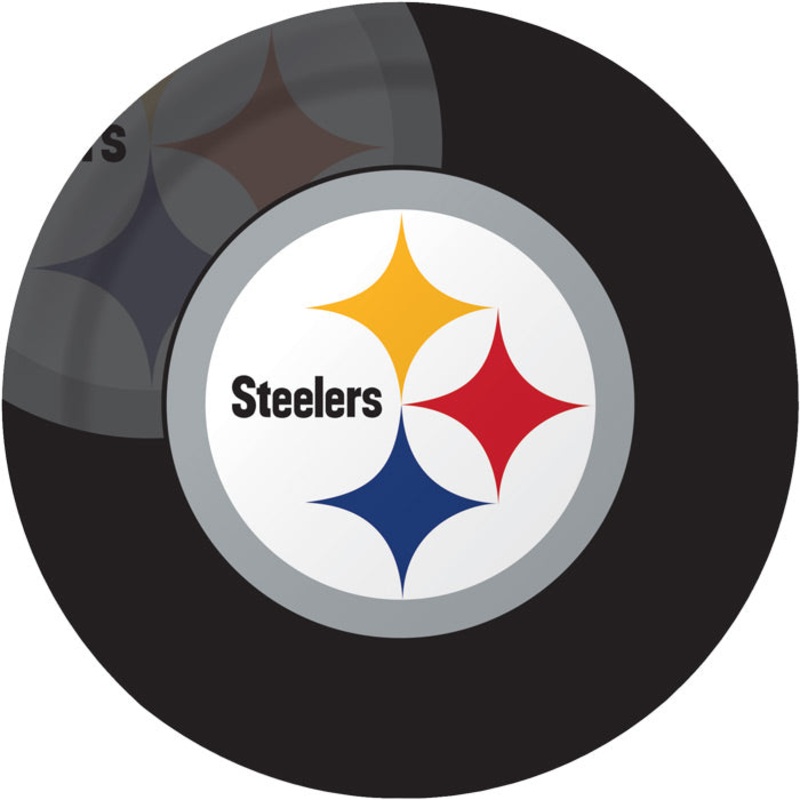 96 pc Bulk Pittsburgh Steelers Dinner Plates