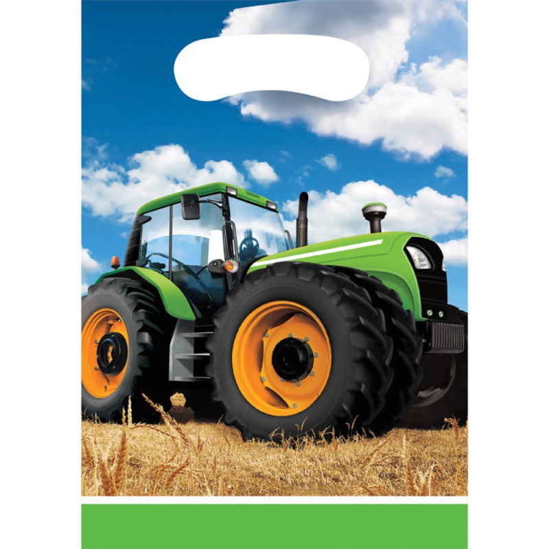 96 pc Bulk Tractor Time Favor Bags