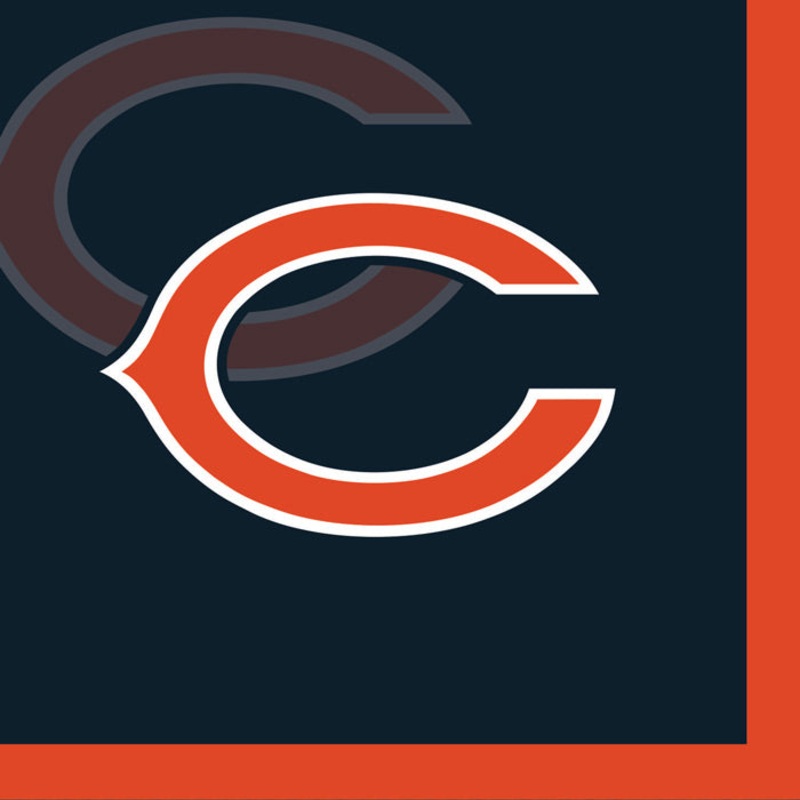 Chicago Bears Beverage Napkins (16/Pkg)