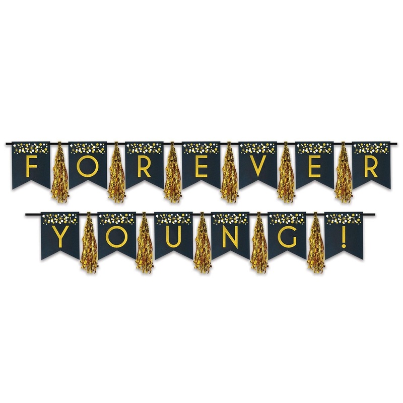 12 Pack Beistle Forever Young! Tassel Streamer