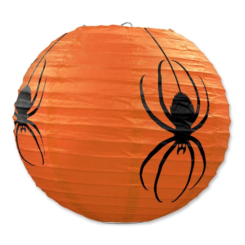 18 Pack Beistle Halloween Spider Paper Lanterns