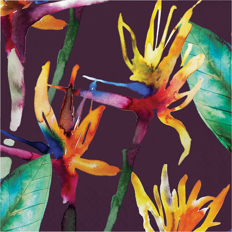 Bold Tropics Luncheon Napkin, 3 Ply (16/Pkg)