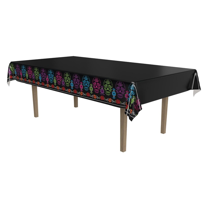 12 Pack Beistle Day Of The Dead Tablecover