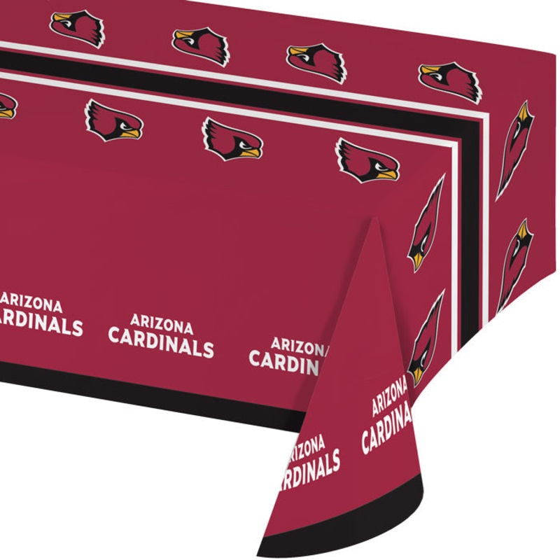 12 pc Bulk Arizona Cardinals Table Covers