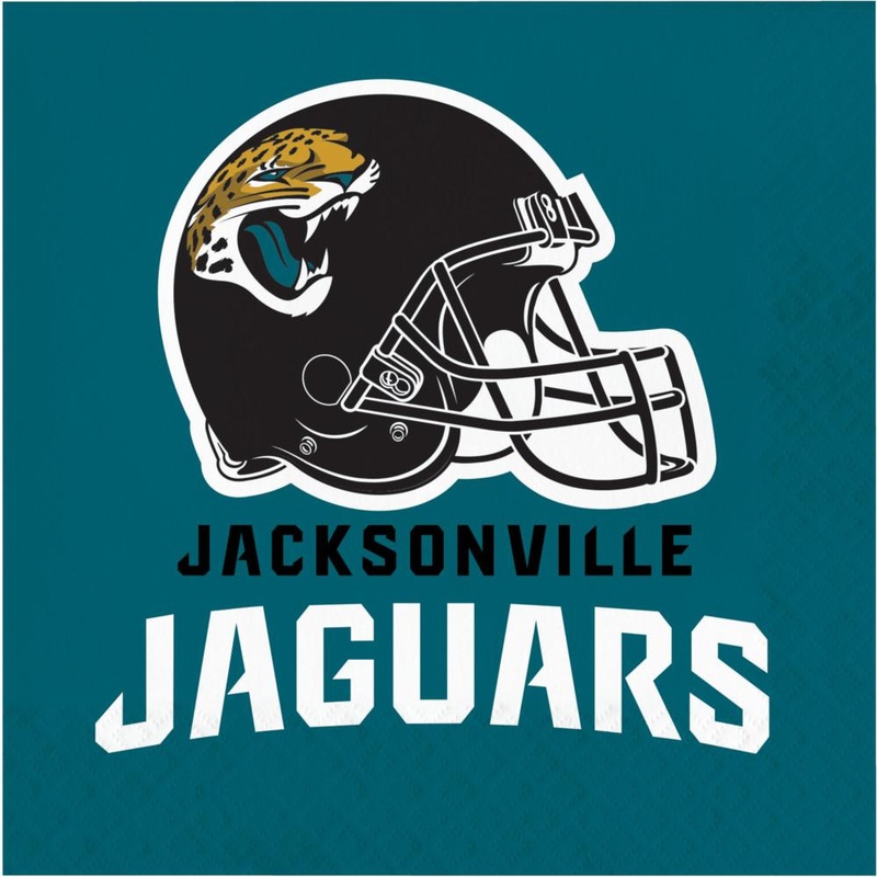 192 pc Bulk Jacksonville Jaguars Luncheon Napkins