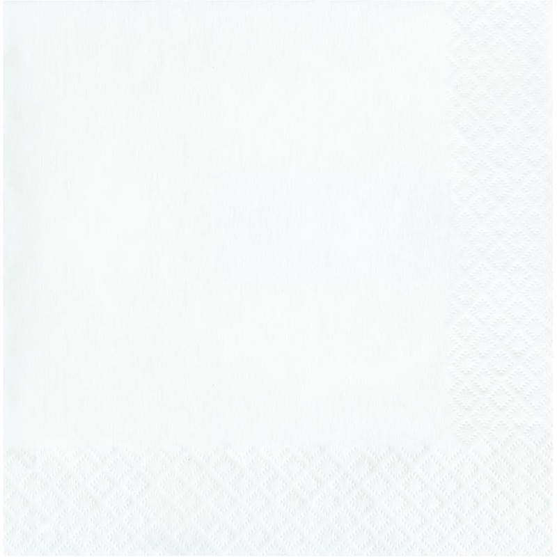 500 pc Bulk White Luncheon Napkins 3 ply