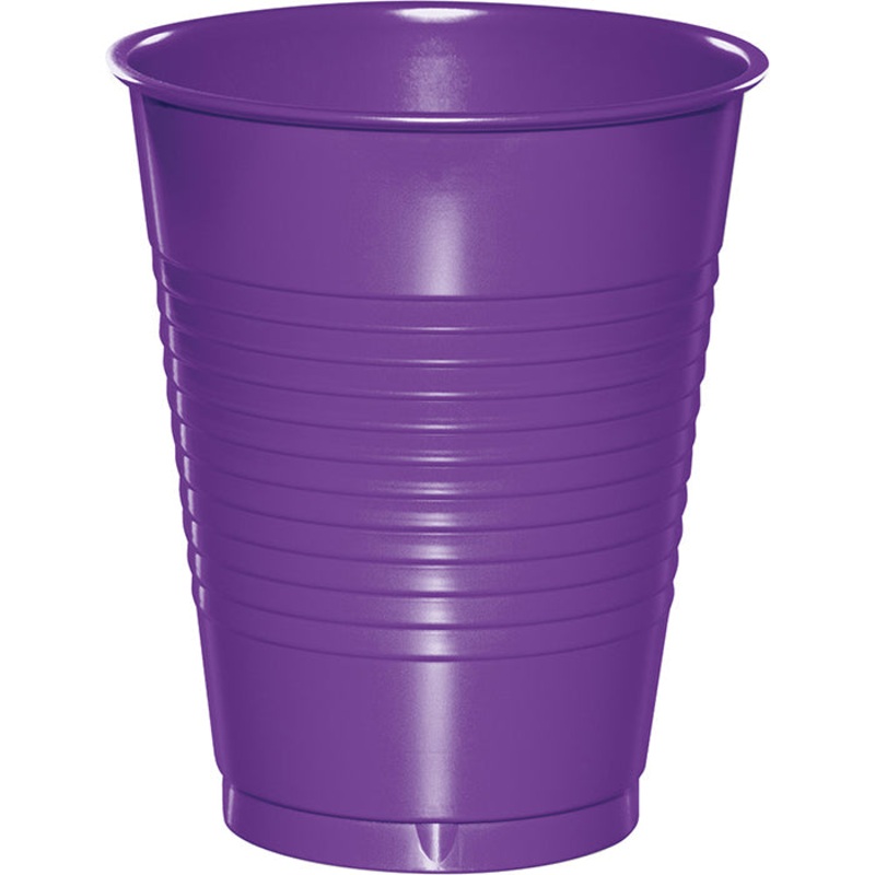 Amethyst Purple 16 Oz Plastic Cups (20/Pkg)