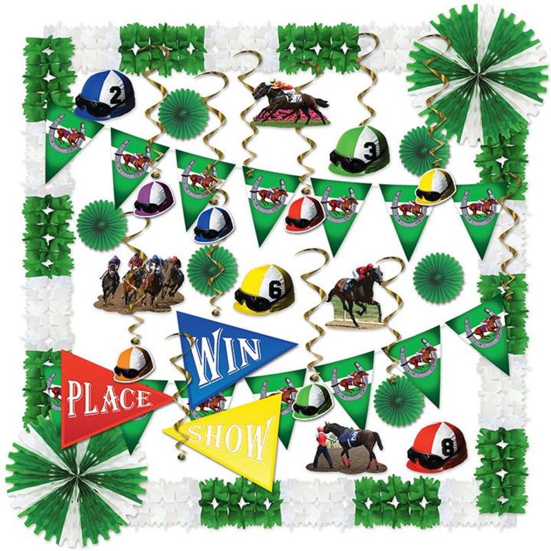 Beistle Horse Racing Party 37 Piece Decorating Kit