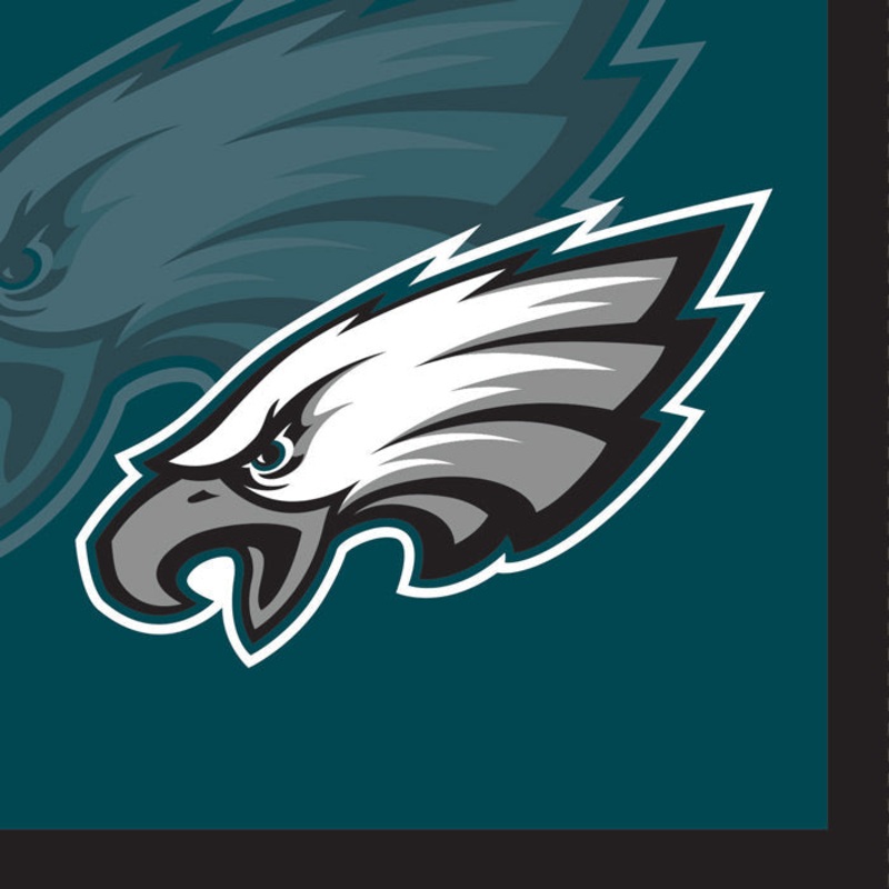 Bulk Pack of 48 Philadelphia Eagles Beverage Napkins