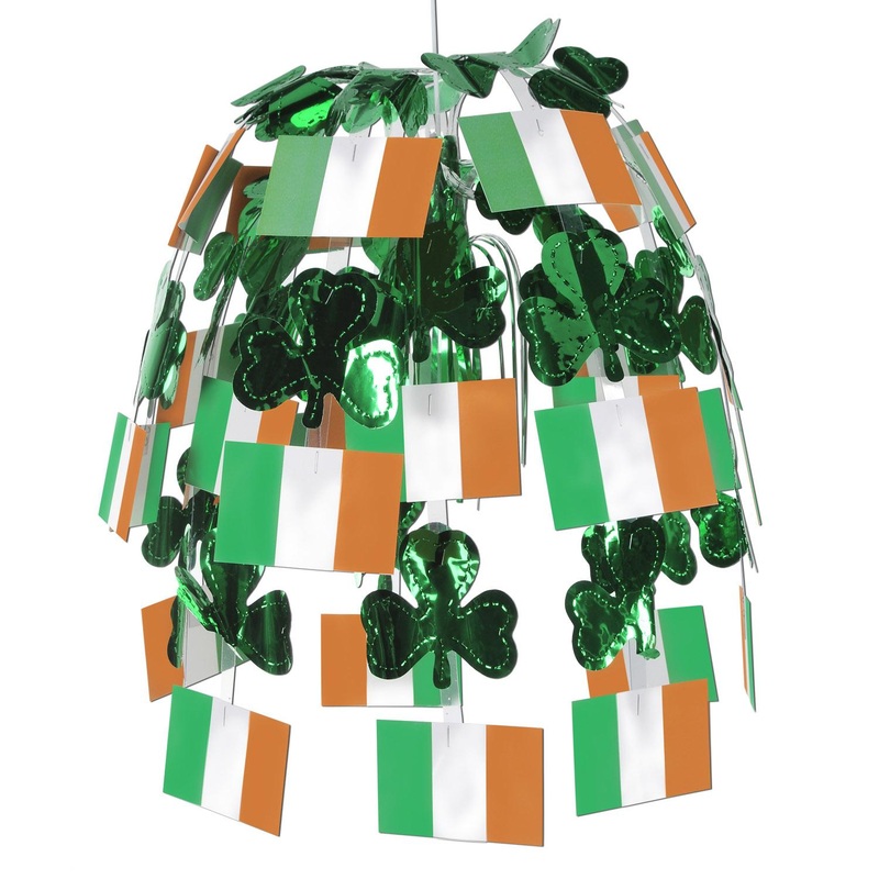 12 Pack Beistle Irish Flag Cascade Party Decoration