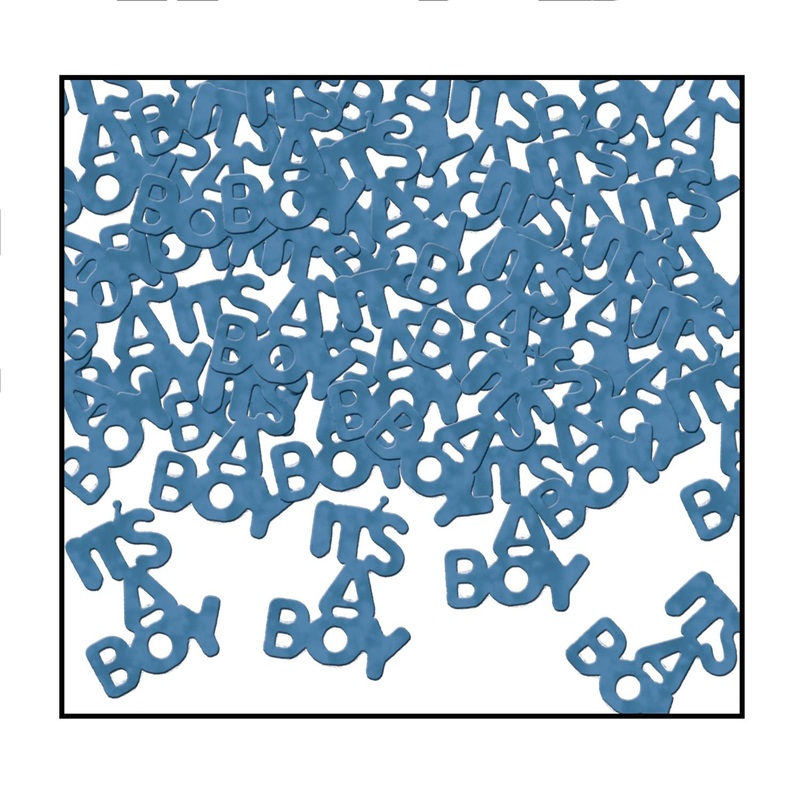 12 Pack Beistle It's A Boy Confetti- Blue