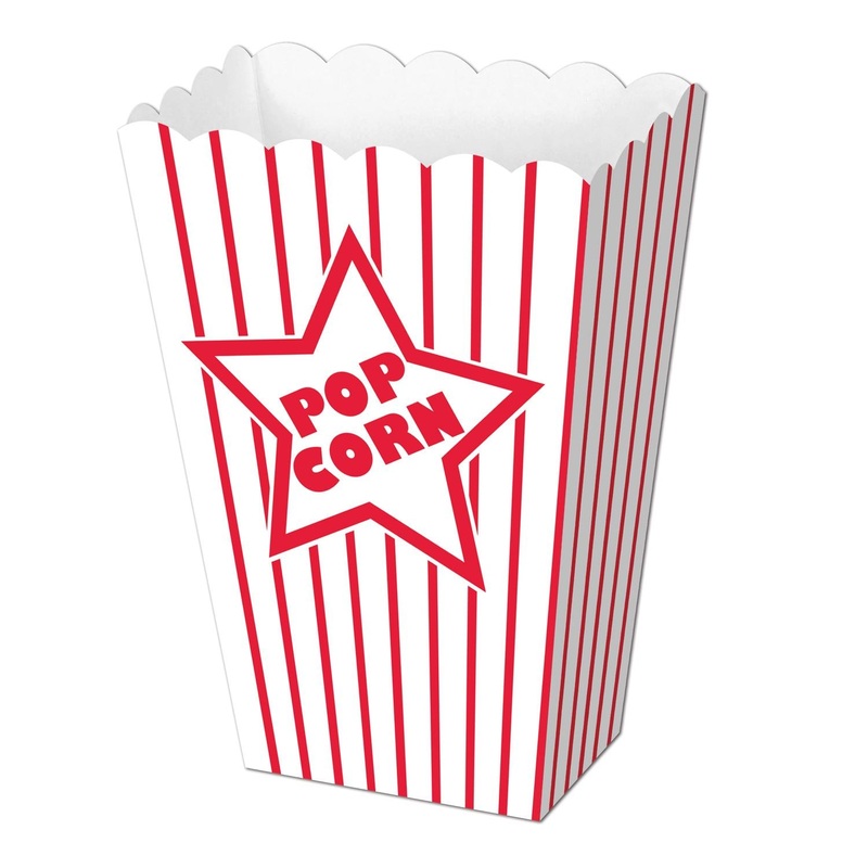 96 Pack Beistle Paper Popcorn Party Boxes
