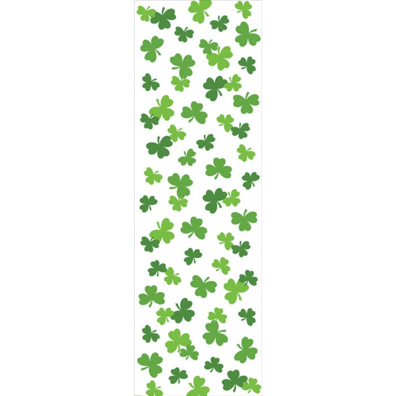 Shamrock Plastic Table Cover
