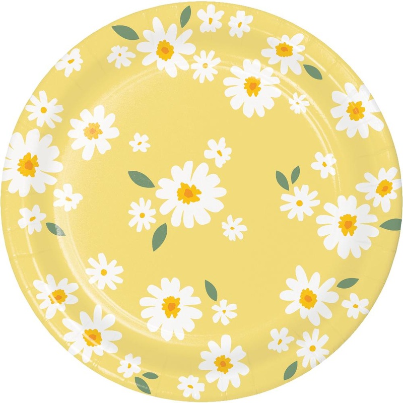 Sweet Daisy Dinner Plate (8/Pkg)