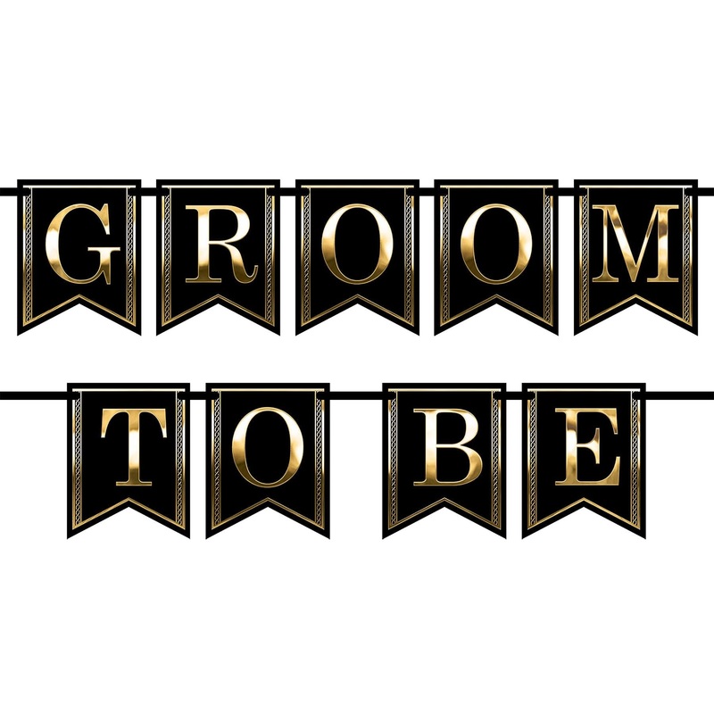 12 Pack Beistle Groom To Be Streamer