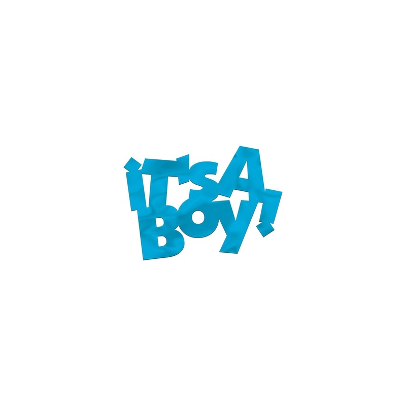 12 Pack Beistle Jumbo It's A Boy Confetti