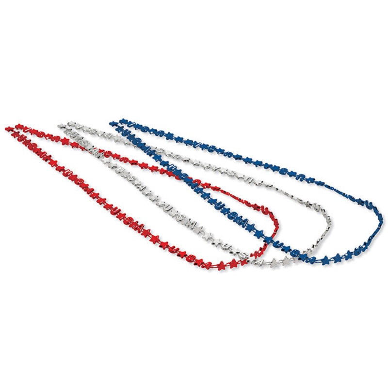 36 pc Bulk USA Necklaces